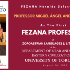 Prof Miguel Ángel Andrés-Toledo Starts as FEZANA Professor at University of Toronto