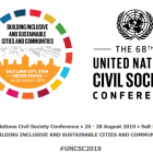 68th UN Civil Society Conference, 26 to 28 August 2019